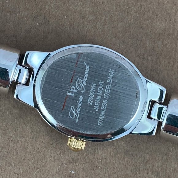 Fabulous Almost New Lucien Piccard Crystal Watch - Picture 5 of 6